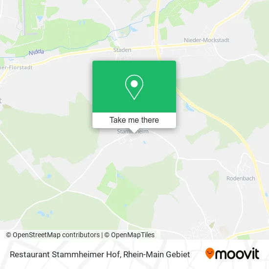 Карта Restaurant Stammheimer Hof
