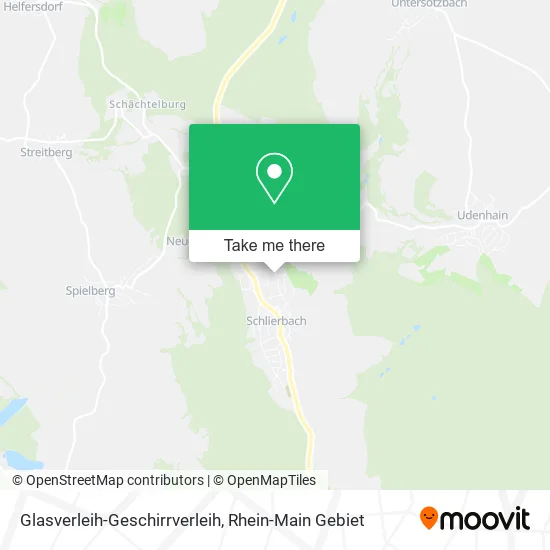 Карта Glasverleih-Geschirrverleih
