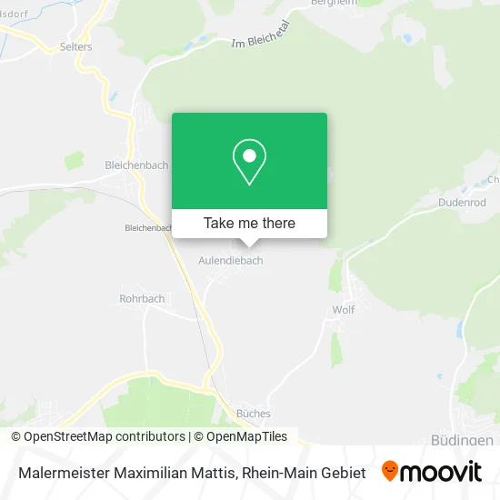 Карта Malermeister Maximilian Mattis