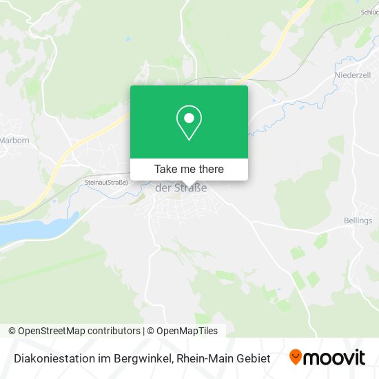 Карта Diakoniestation im Bergwinkel