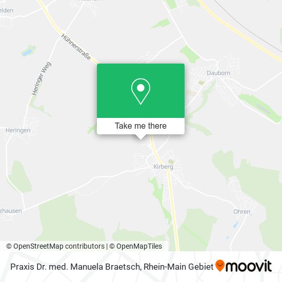 Praxis Dr. med. Manuela Braetsch map