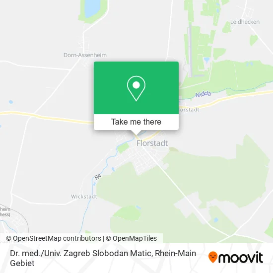Карта Dr. med. / Univ. Zagreb Slobodan Matic