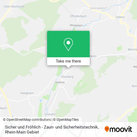 Sicher und Fröhlich - Zaun- und Sicherheitstechnik map