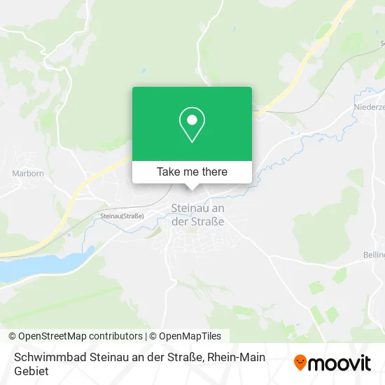 Карта Schwimmbad Steinau an der Straße
