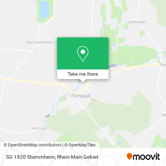 Карта SG 1920 Stammheim