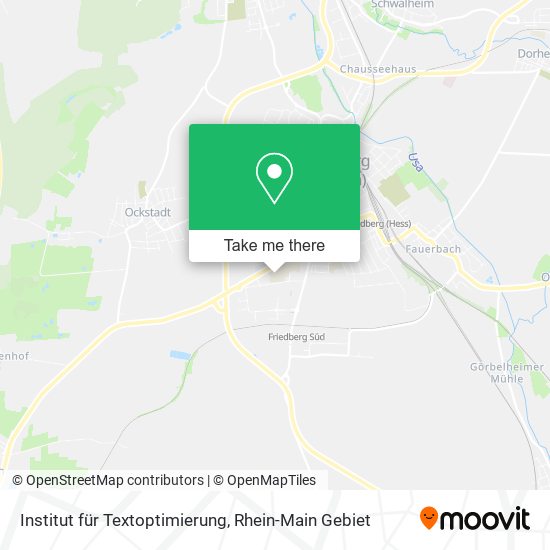 Institut für Textoptimierung map