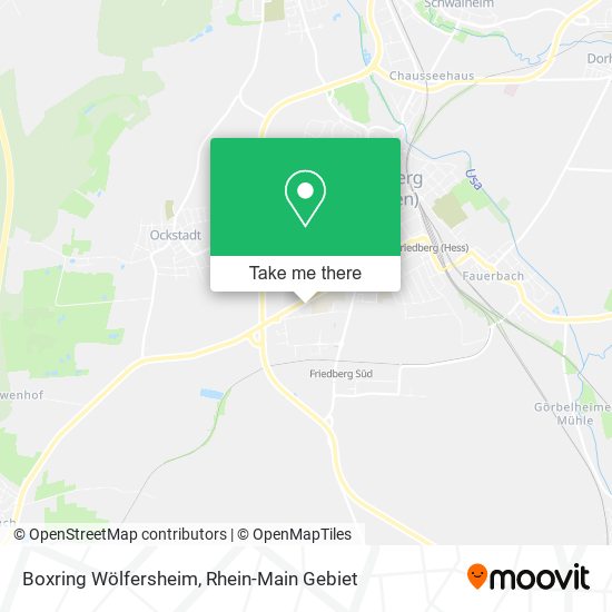 Карта Boxring Wölfersheim