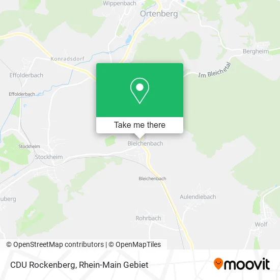 CDU Rockenberg map