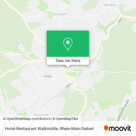 Hotel-Restaurant Walkmühle map