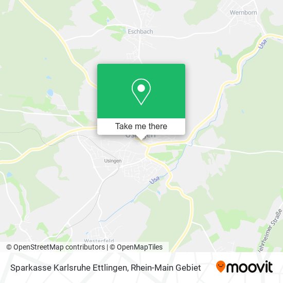 Sparkasse Karlsruhe Ettlingen map