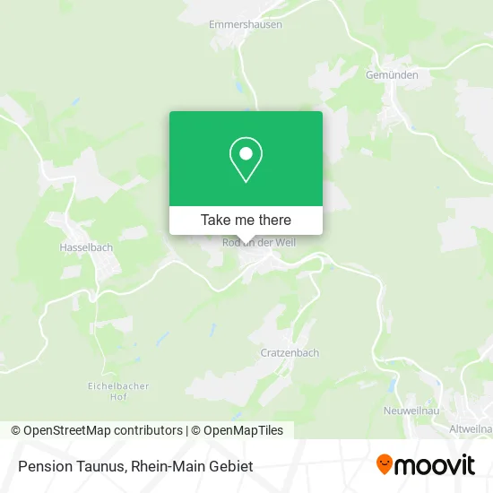 Карта Pension Taunus