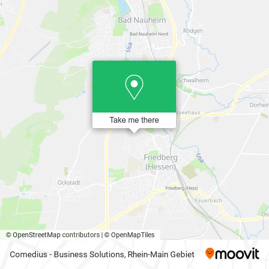 Карта Comedius - Business Solutions