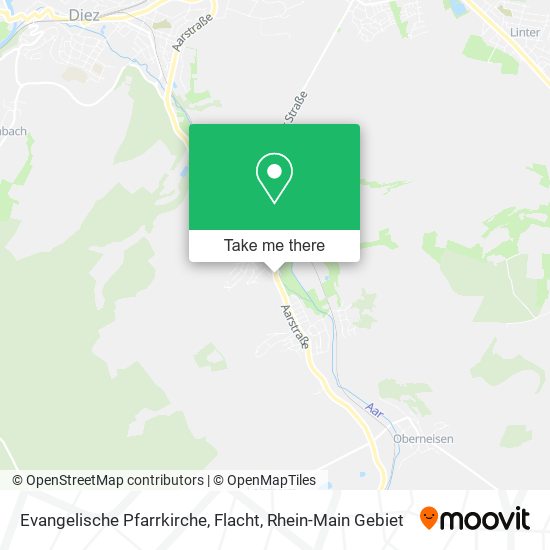 Evangelische Pfarrkirche, Flacht map
