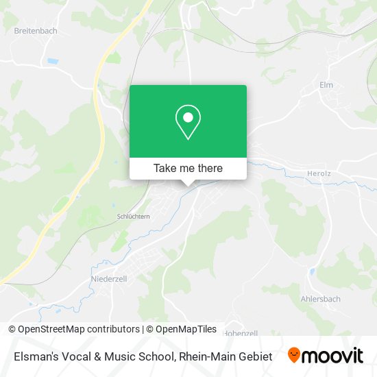 Elsman's Vocal & Music School map