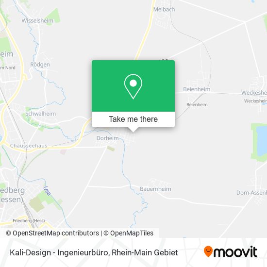 Kali-Design - Ingenieurbüro map