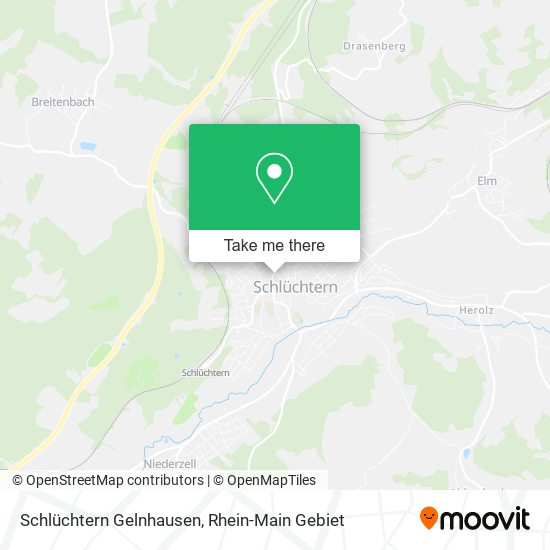 Schlüchtern Gelnhausen map