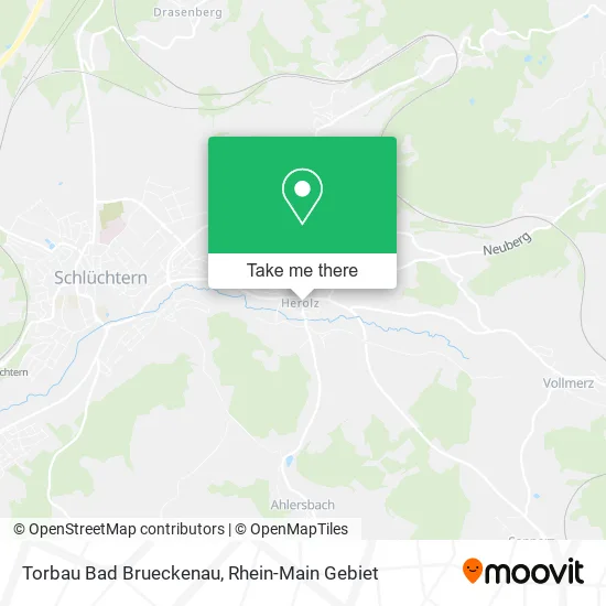 Карта Torbau Bad Brueckenau