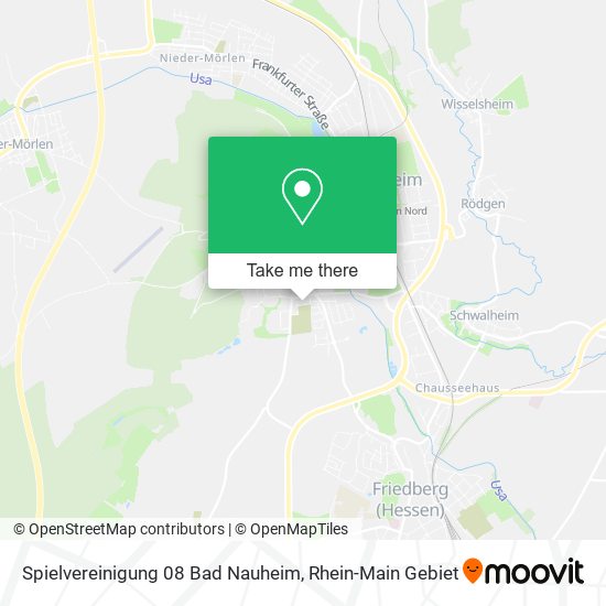 Spielvereinigung 08 Bad Nauheim map