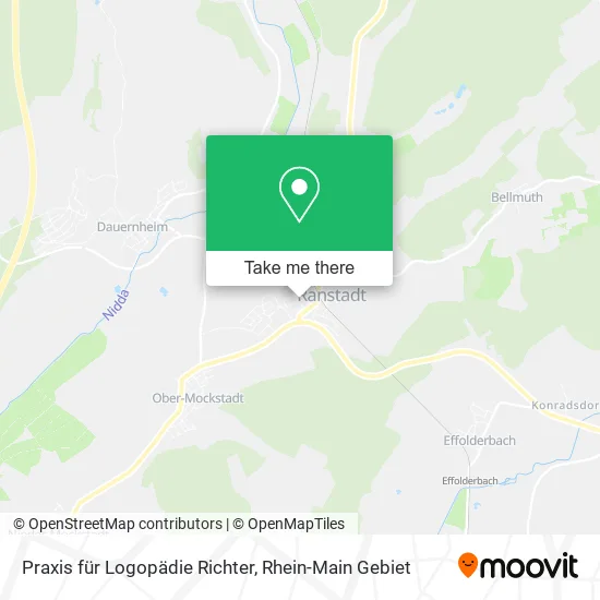 Карта Praxis für Logopädie Richter
