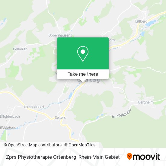 Zprs Physiotherapie Ortenberg map