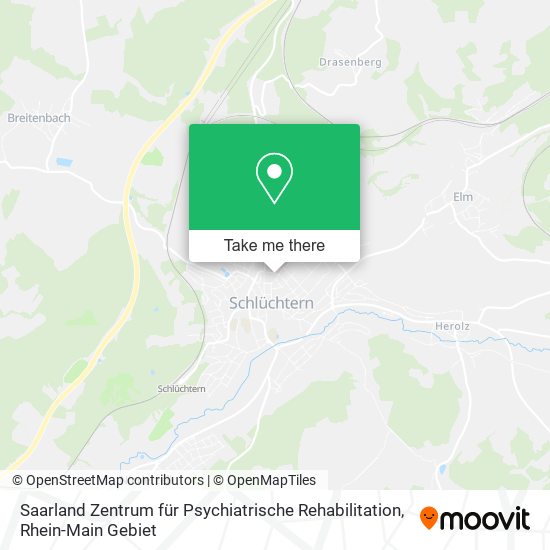 Saarland Zentrum für Psychiatrische Rehabilitation map