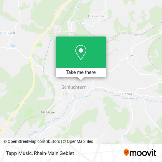 Tapp Music map