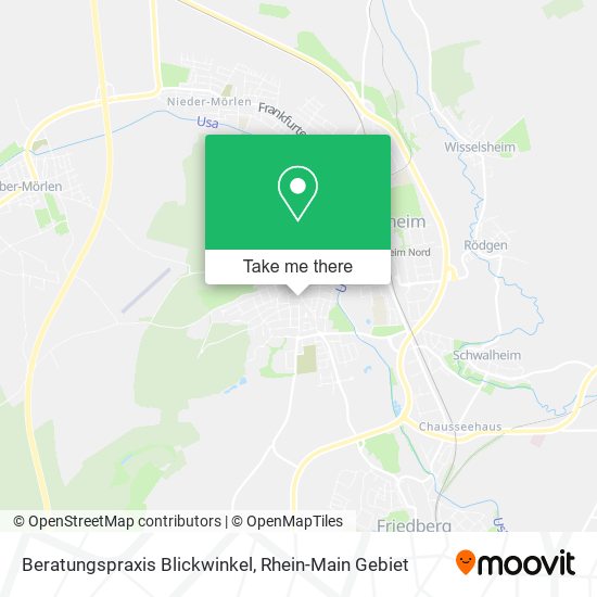 Карта Beratungspraxis Blickwinkel