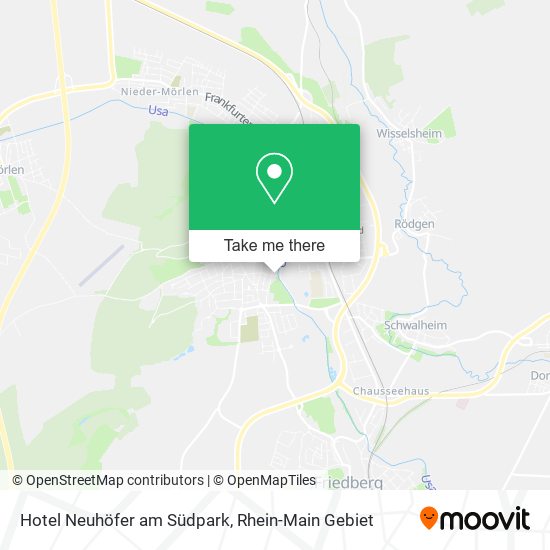 Hotel Neuhöfer am Südpark map