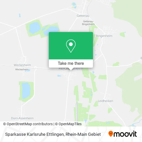 Карта Sparkasse Karlsruhe Ettlingen