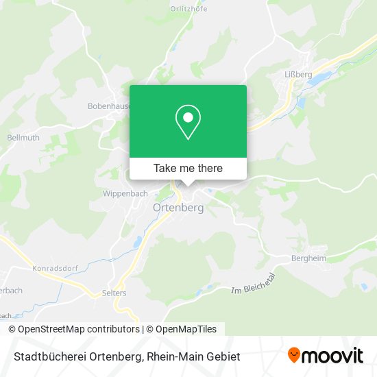 Stadtbücherei Ortenberg map