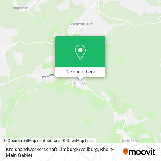 Kreishandwerkerschaft Limburg-Weilburg map