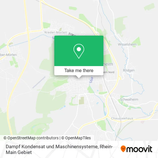 Карта Dampf Kondensat und Maschinensysteme