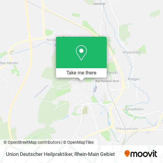 Union Deutscher Heilpraktiker map