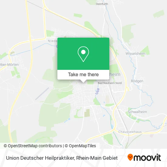 Карта Union Deutscher Heilpraktiker
