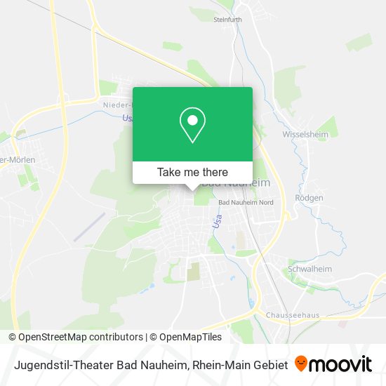 Jugendstil-Theater Bad Nauheim map