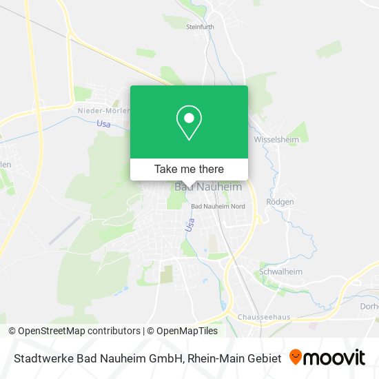 Stadtwerke Bad Nauheim GmbH map