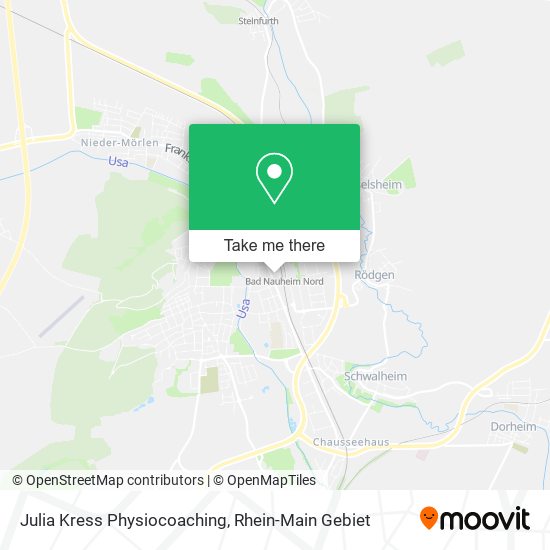 Julia Kress Physiocoaching map