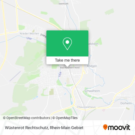 Wüstenrot Rechtschutz map