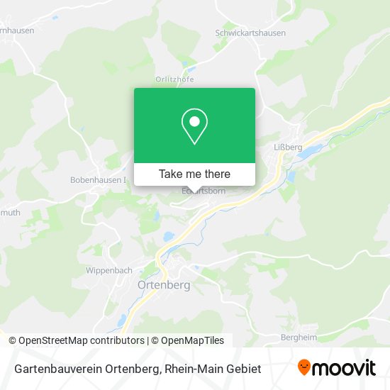 Карта Gartenbauverein Ortenberg