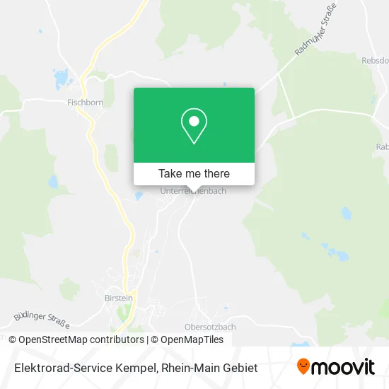 Карта Elektrorad-Service Kempel