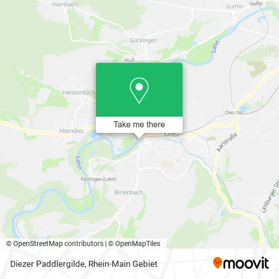 Diezer Paddlergilde map