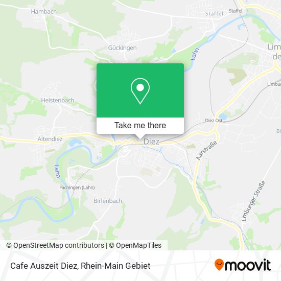 Карта Cafe Auszeit Diez