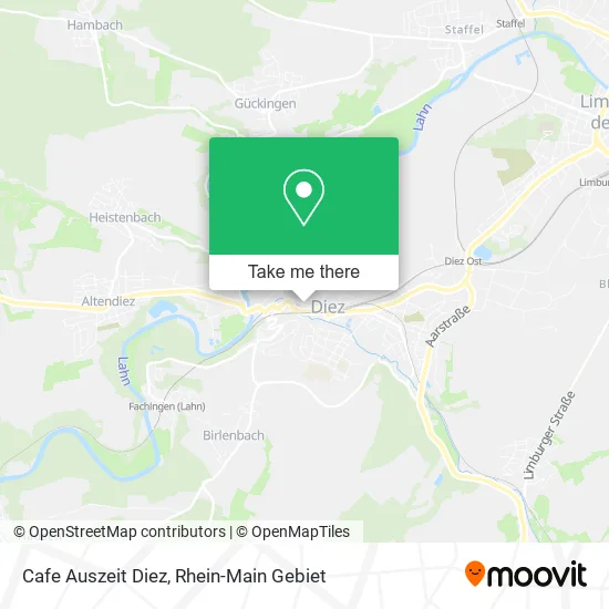 Карта Cafe Auszeit Diez