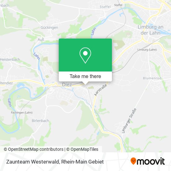 Карта Zaunteam Westerwald
