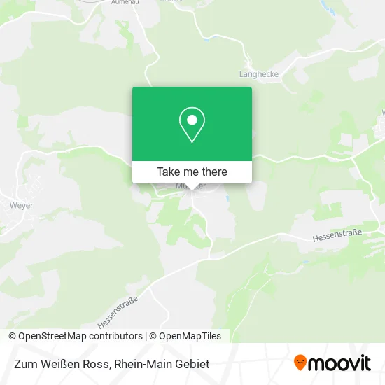 Карта Zum Weißen Ross