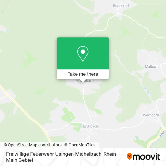Карта Freiwillige Feuerwehr Usingen-Michelbach