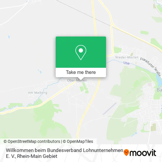 Карта Willkommen beim Bundesverband Lohnunternehmen E. V.
