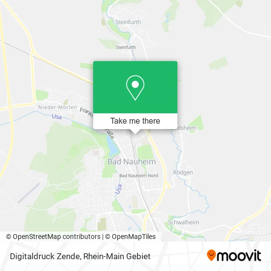 Карта Digitaldruck Zende