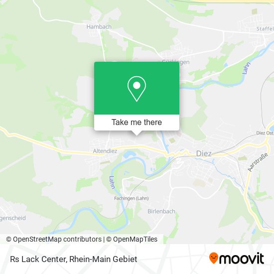 Rs Lack Center map
