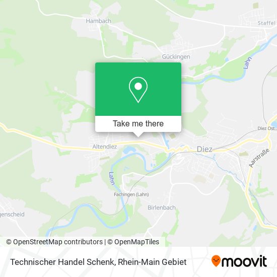 Technischer Handel Schenk map
